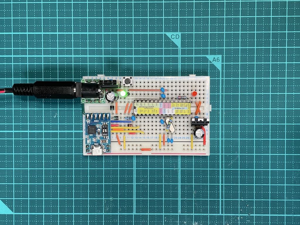 ATmega328Pマイコンボード