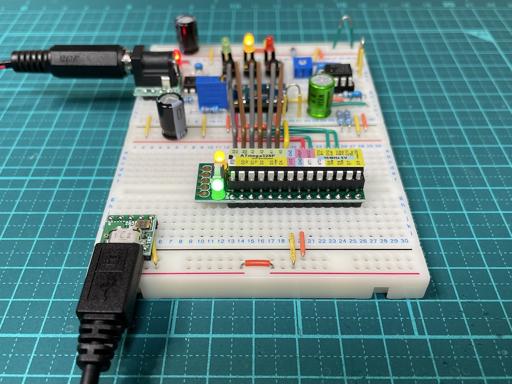 ATmega328Pマイコンボード「梅」