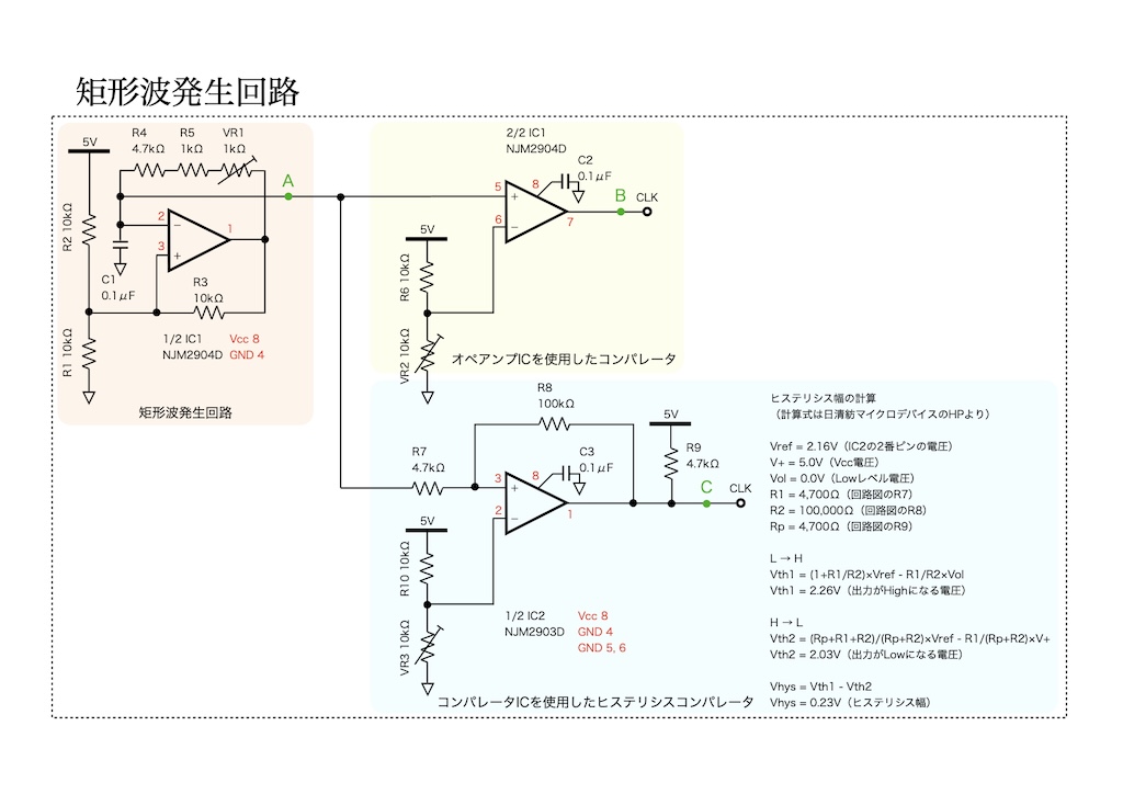 矩形波発生回路