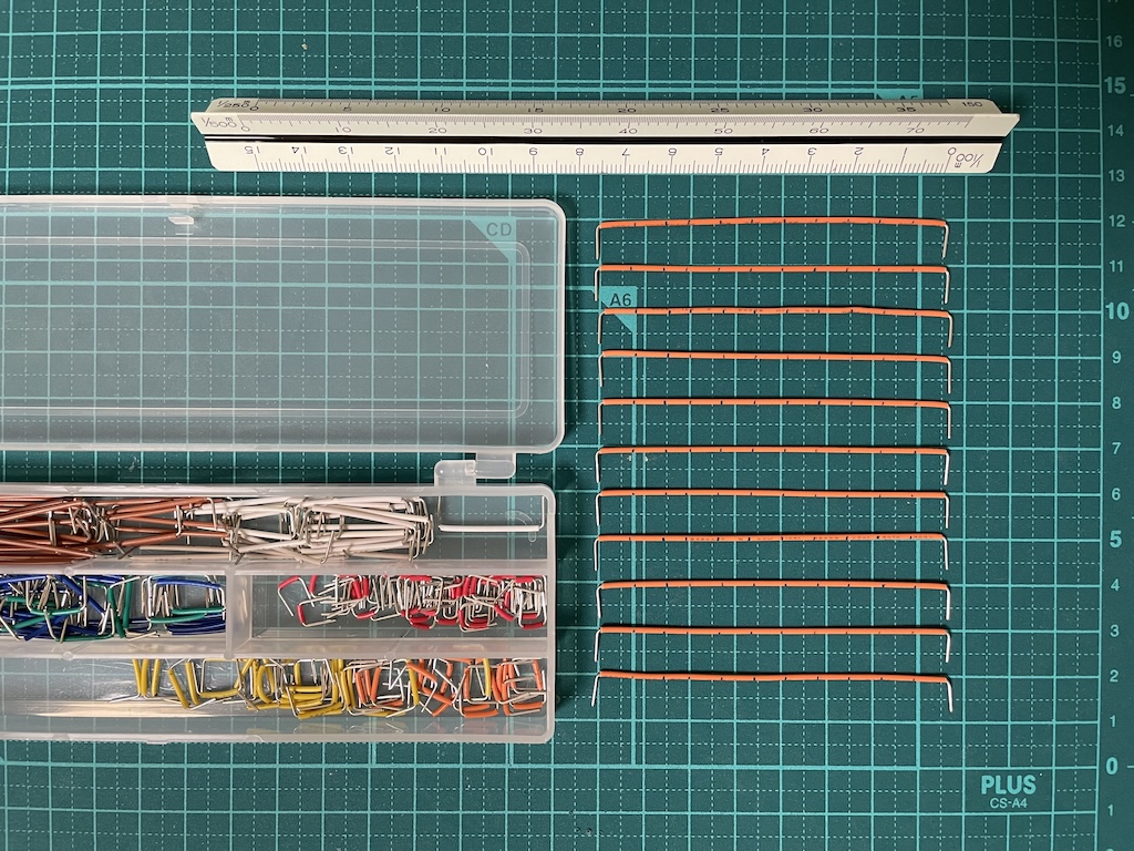 長いジャンパー線